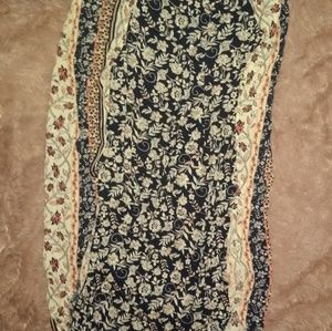 Maurice's double split high low skirt